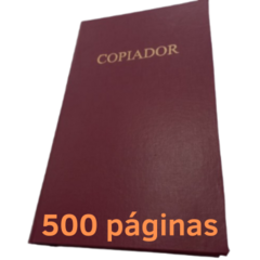 Libro Copiador 500 páginas