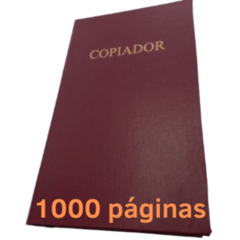 Libro Copiador 1000 páginas