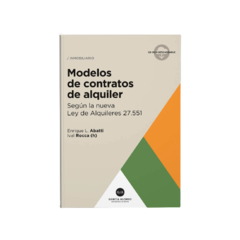 Modelos de contratos de alquiler (según ley 27.551)