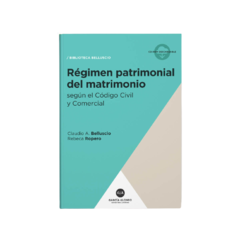 Régimen patrimonial del matrimonio