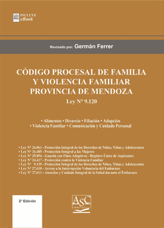 Pack: Códigos Procesales de Mendoza sin comentar - ASC Libros Jurídicos