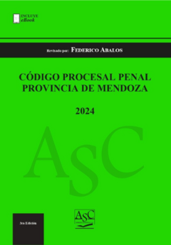 Pack: Códigos Procesales de Mendoza sin comentar - comprar online