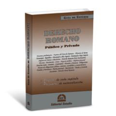 Guías de Estudio: Derecho Romano