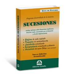 GUÍA DE ESTUDIO: DE SUCESIONES - comprar online