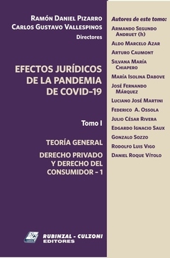 Efectos jurídicos de la pandemia de COVID-19 - comprar online