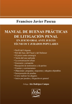 Manual de Buenas Prácticas de Litigación Penal Oral