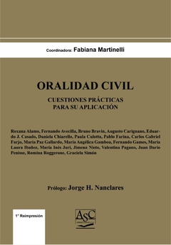 Oralidad Civil: Cuestiones prácticas para su aplicación - comprar online