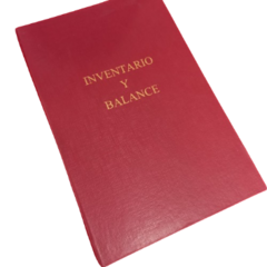 Libro Inventario y Balance
