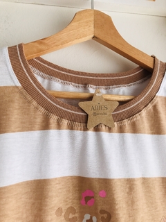 Imagen de Remera Wanda (Dreamer rayas beige)