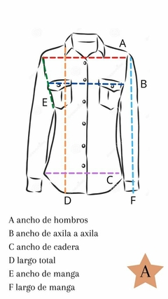 Camisa de jean Palermo - Aries