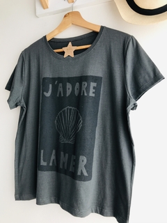 Remera J´Adore (gris topo) - tienda online