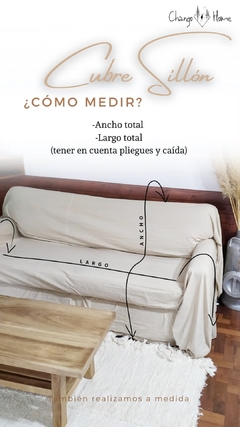 Manta Cubre Sillón - Comprar en Chango Home & Deco