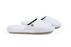 Chinelo Peep Toe Off White - comprar online