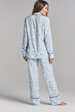 Pijama Longo Pássaros (337.02) - comprar online