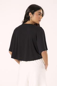 Blusa Cropped Manga (2032) - comprar online