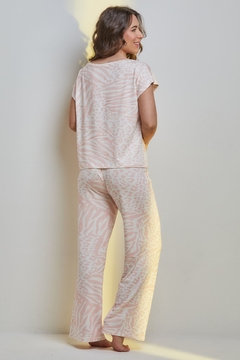 Pijama Calça Blusa Romantic Print (368.01) - comprar online