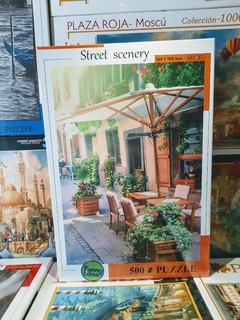 Rompecabeza puzzle Street Scenery Paseo 500 pz