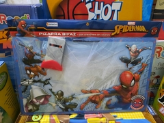 Pizarra bifaz Spiderman hombre araña