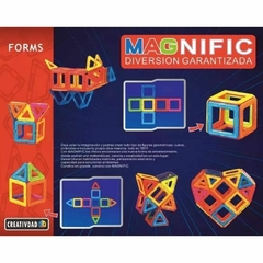 Bloques didácticos magnéticos Magnific forms 30 piezas - comprar online