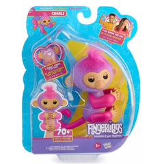 Fingerlings Monito Interactivo Charli Violeta 3117