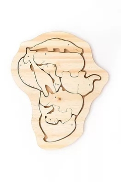 Rompecabeza puzzle África 9 pz