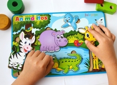 Tablero encastrable animalitos - comprar online