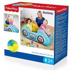 Pelotero Auto Inflable 25 Pelotas Fisher Price Bestway 93535 en internet