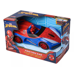 Auto Fricción Spiderman Hombre Araña Con Luz Y Sonido Marvel 7157