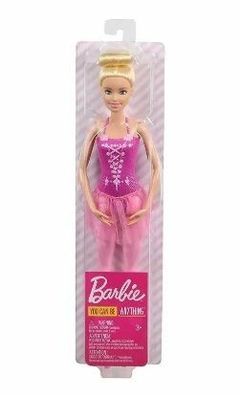 Muñeca Barbie Bailarina Rosa Mattel Gjl59 - comprar online
