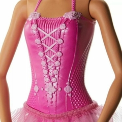 Muñeca Barbie Bailarina Rosa Mattel Gjl59 - tienda online