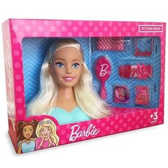 Muñeca Barbie Cabeza Para Peinar Styling Head Face Busto Muñeca 18 Cm Art. 1265