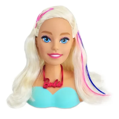 Muñeca Barbie Cabeza Para Peinar Styling Head Face Busto Muñeca 18 Cm Art. 1265 - Mi Jugueteria - Tienda Online