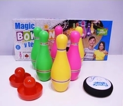 Set magic bowling y tejo luminoso - comprar online