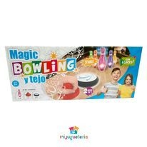 Set magic bowling y tejo luminoso