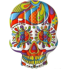 Colchoneta Fiesta Calavera Flotador Inflable 193x141 cm Bestway 43194