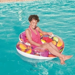 Colchoneta Pileta Candy Summer 118x117cm Bestway 43186 en internet