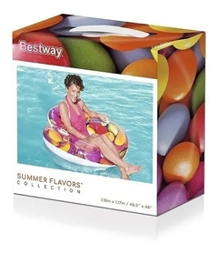 Colchoneta Pileta Candy Summer 118x117cm Bestway 43186 - Mi Jugueteria - Tienda Online