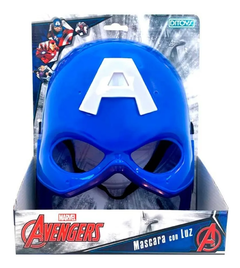 Mascara Careta Con Luz Avengers Capitán América Marvel Ditoys