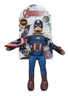 Muñeco soft blando Avengers Capitán América New Toys
