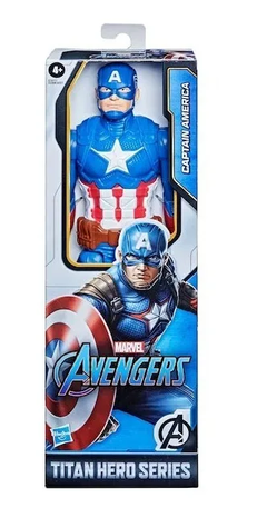 Muñeco Marvel Avengers Capitán América Hasbro Titan Hero Series 30 Cm en internet
