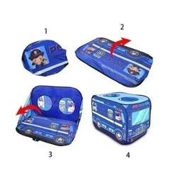 Carpa Casita Infantil Plegable Policia - comprar online