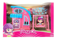 Pinypon Pequeña Casita Con Culombio Con Figura Y Accesorios