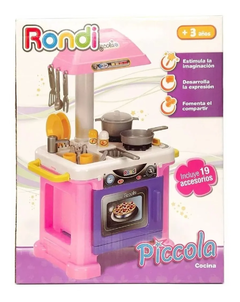 Cocina Piccola Con 19 Accesorios Rondi - comprar online