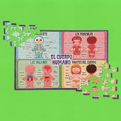 Rompecabeza puzzle cuerpo humano 210 pz - comprar online