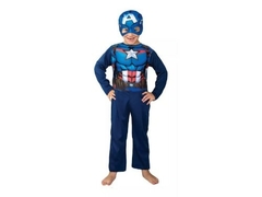 Disfraz económico avengers Capitán América Talle 1