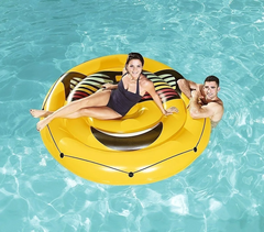 Colchoneta flotador Emoji 1.88 mt diámetro Bestway 43139 en internet