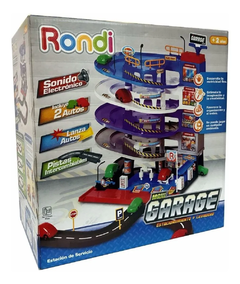 Maxi Garage Con Sonido 4 Rampas Rondi Estacion Lavadero - comprar online