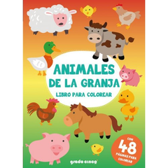 Libro Para Colorear Animales de la Granja