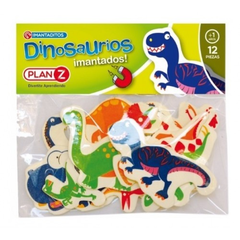 Imantaditos dinosaurios x 12 unidades en bolsa - comprar online