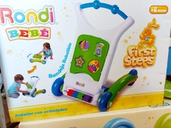 Andador Caminador First Step Centro De Actividades Bebe Rondi - comprar online